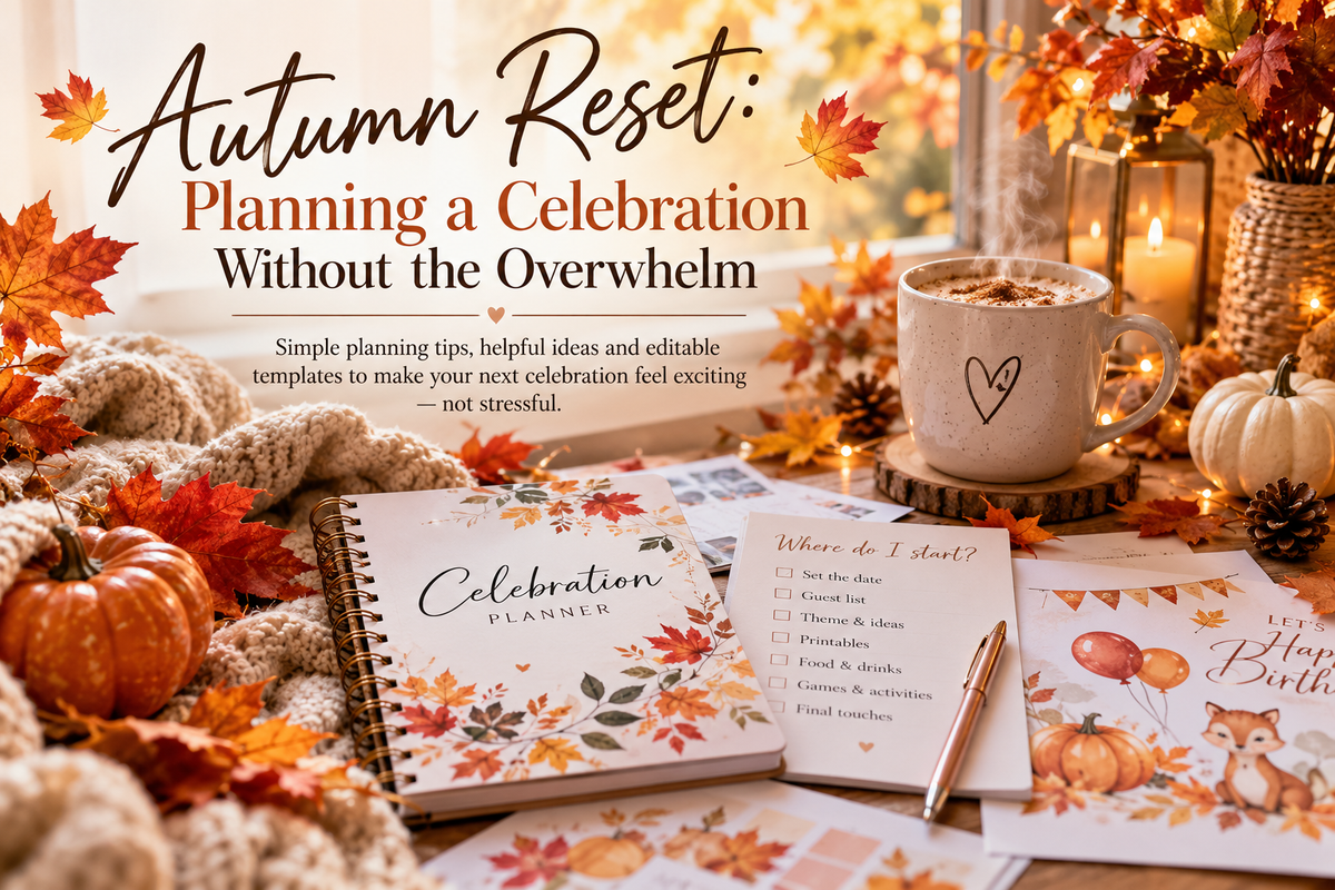Autumn Reset: Planning a Celebration Without the Overwhelm