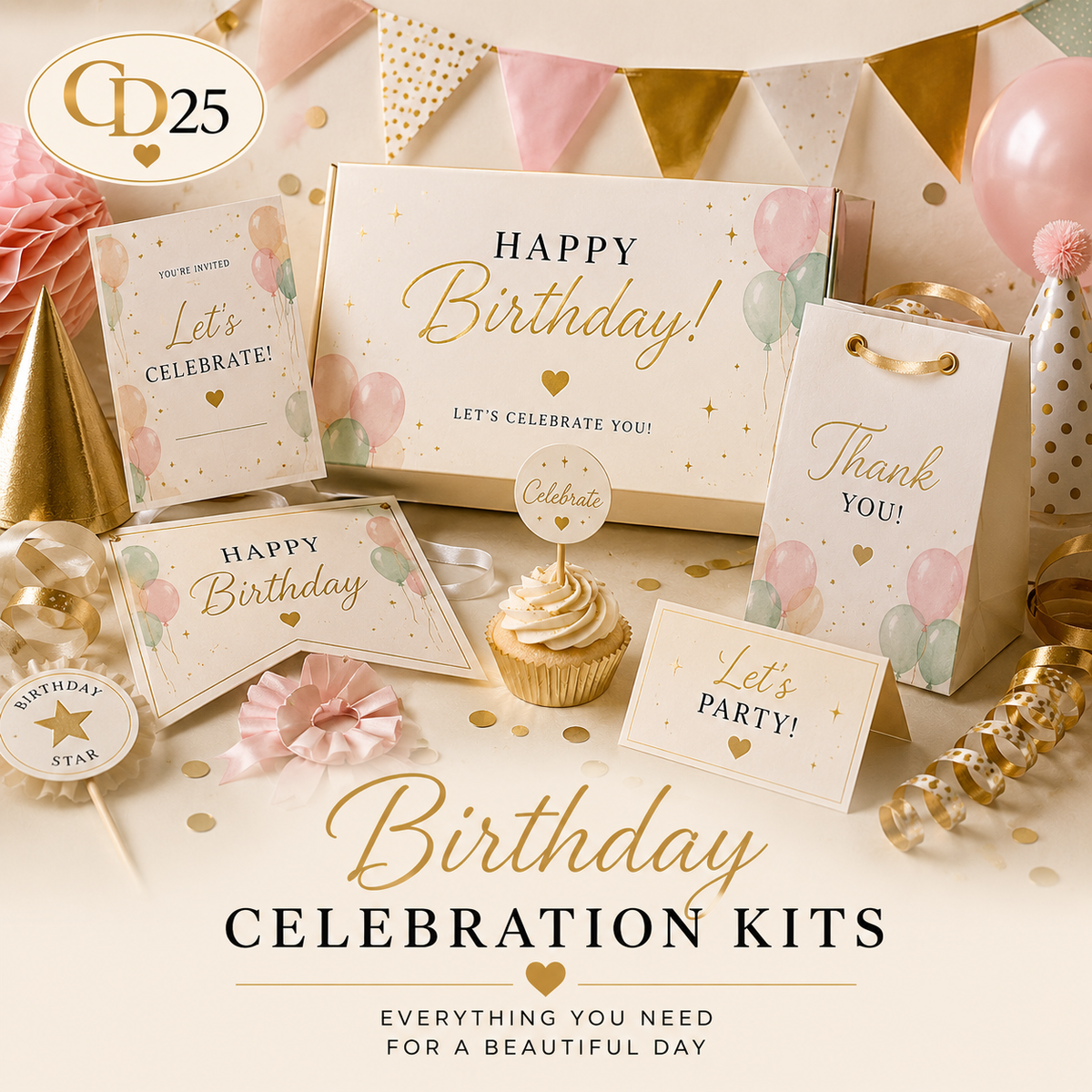 Calvert Designs 2025 Birthday Celebration Kits collection