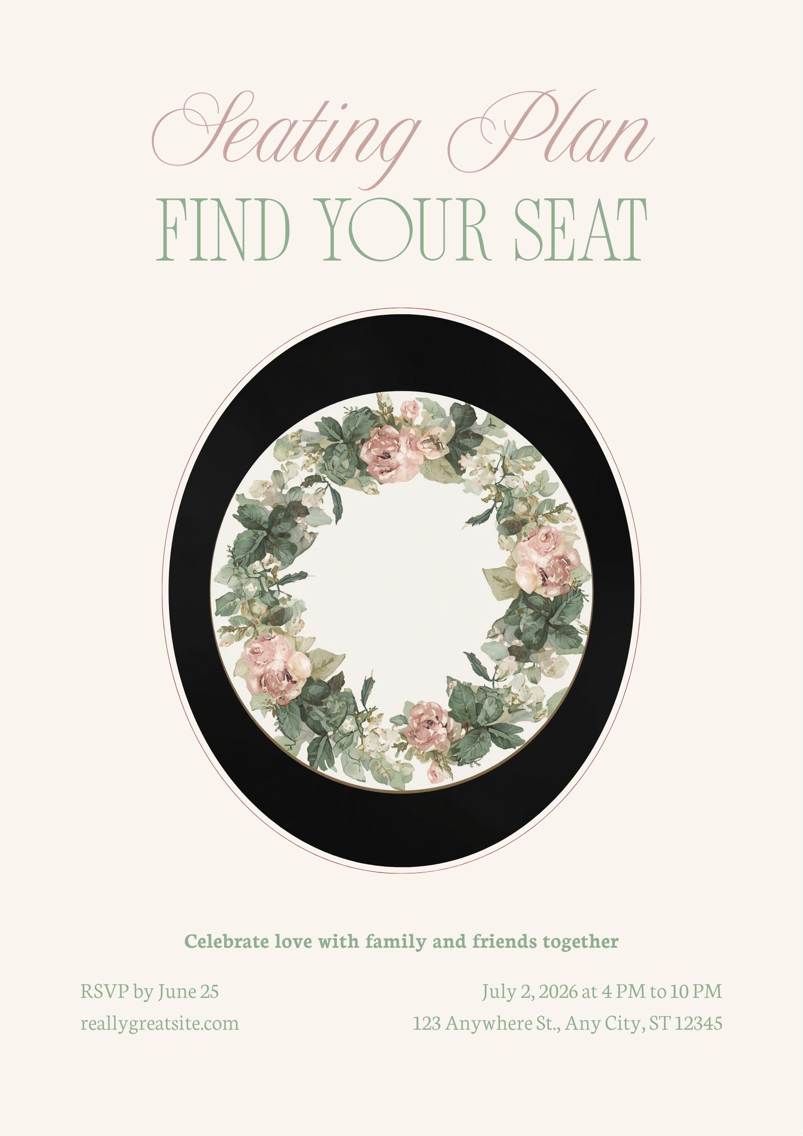 Ivy Seating Plan