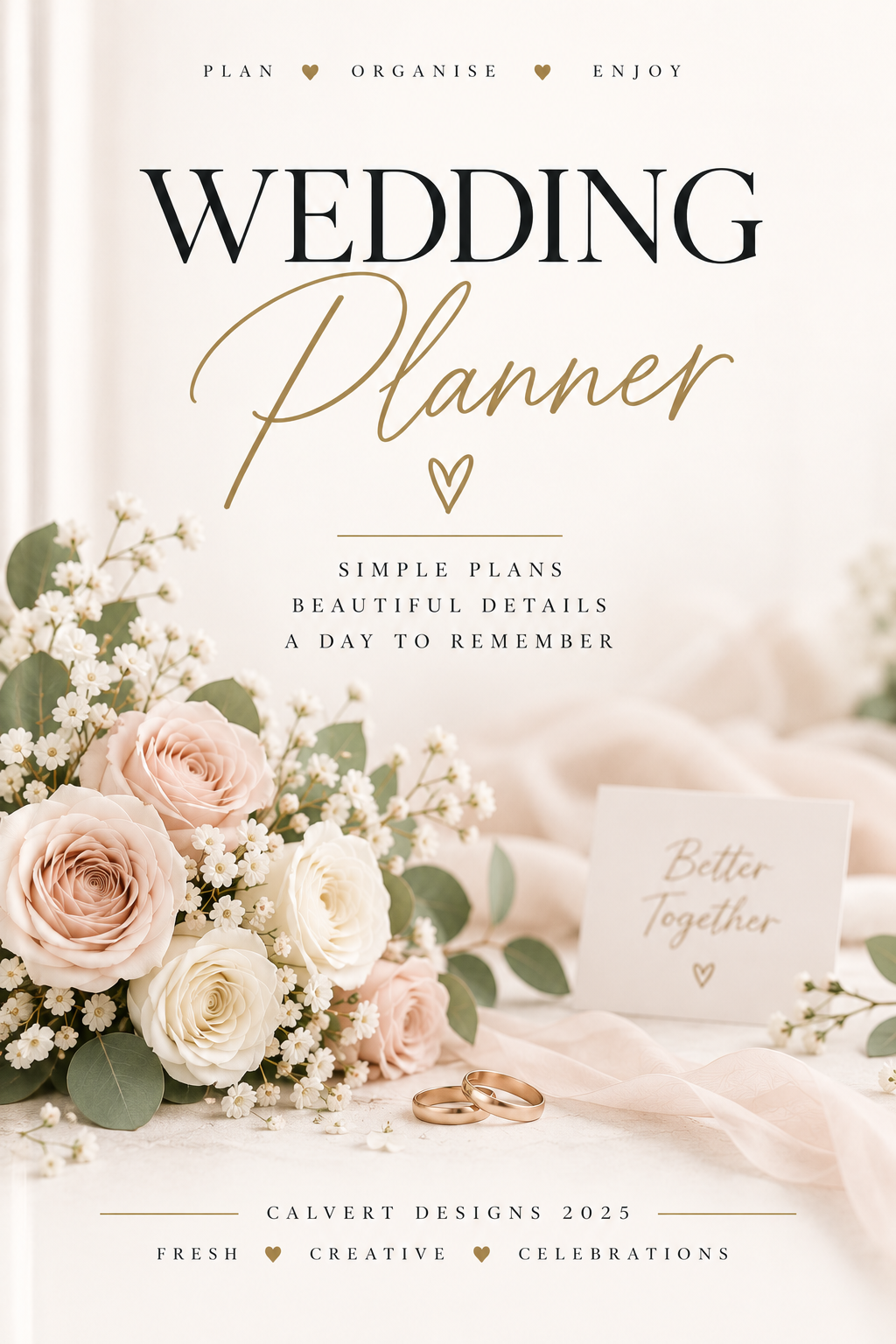 Printable wedding planner and companion