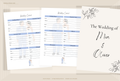 Wedding Planner — Editable Canva Template (25 Pages) | Botanical