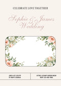 Blossom Essential Wedding Pack | 4 Editable Canva Templates | The Garden Romance Collection | Printable | UK