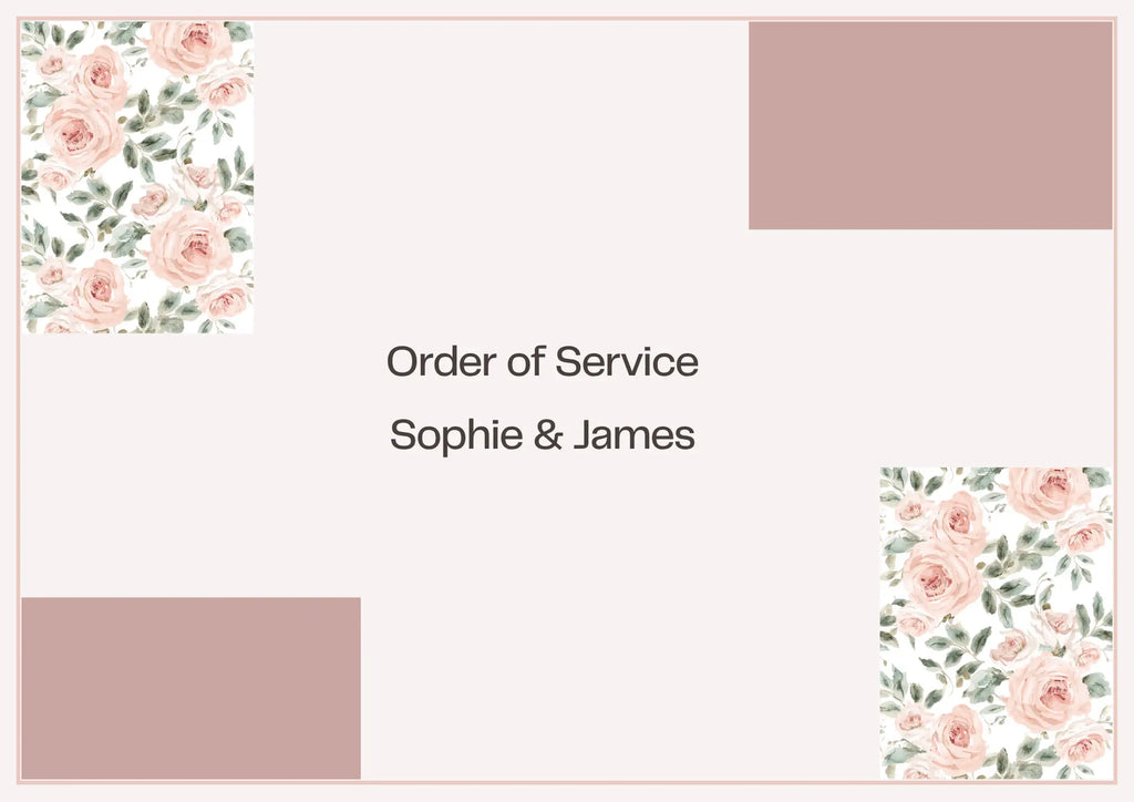 Rosa Complete Wedding Pack | 10 Editable Canva Templates | The Garden Romance Collection | Printable | UK
