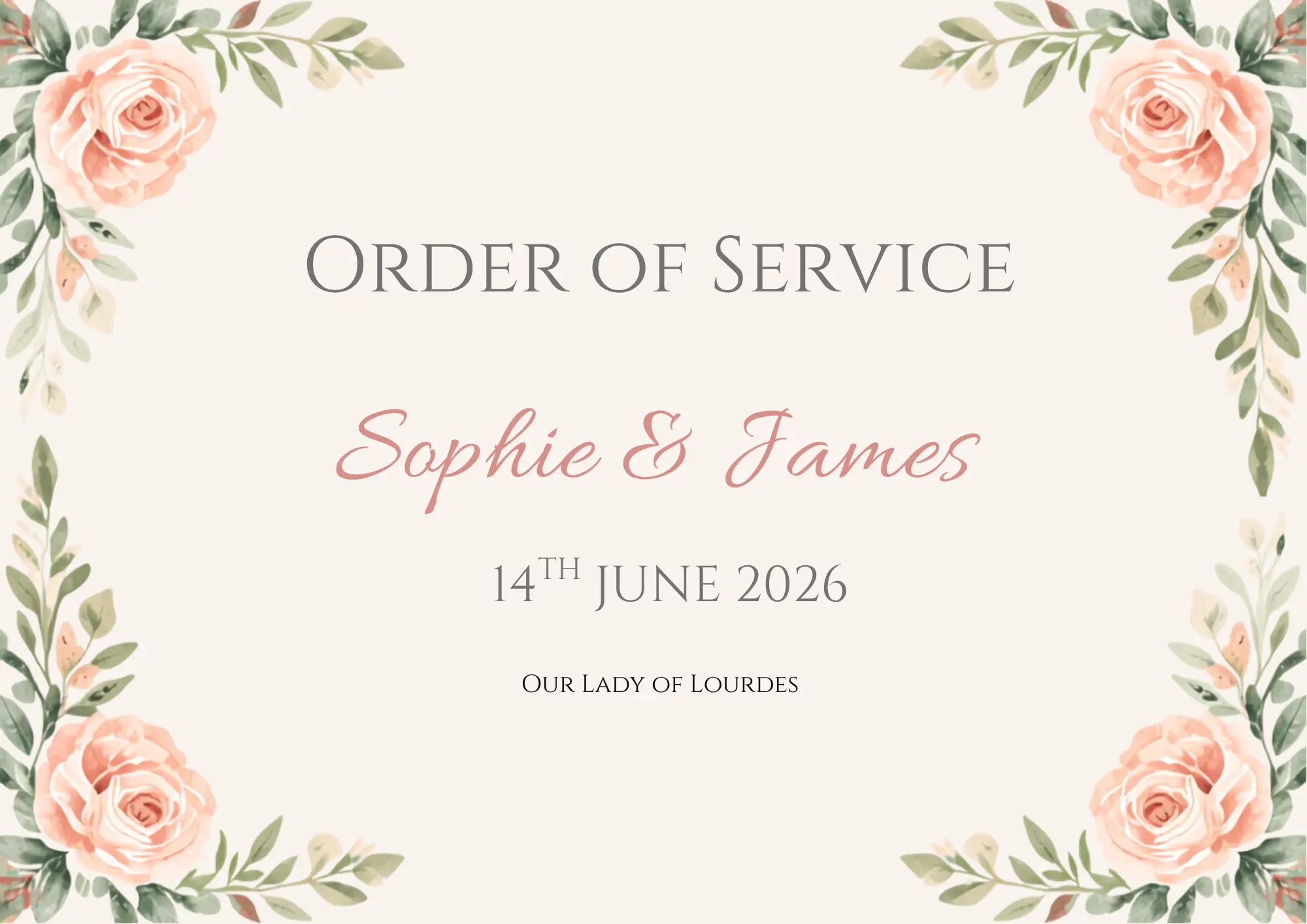 Blossom Luxury Full Wedding Collection | 15 Editable Canva Templates | The Garden Romance Collection | Printable | UK