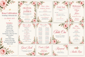 Rosa wedding 12-piece editable celebration kit