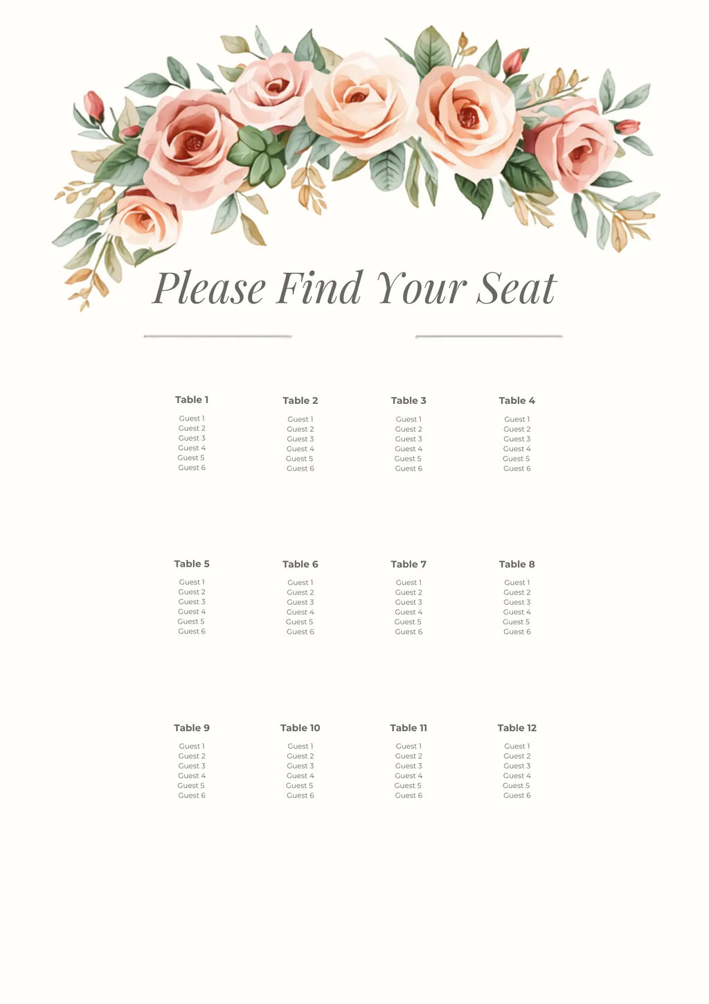 Willow Luxury Full Wedding Collection | 15 Editable Canva Templates | The Garden Romance Collection | Printable | UK