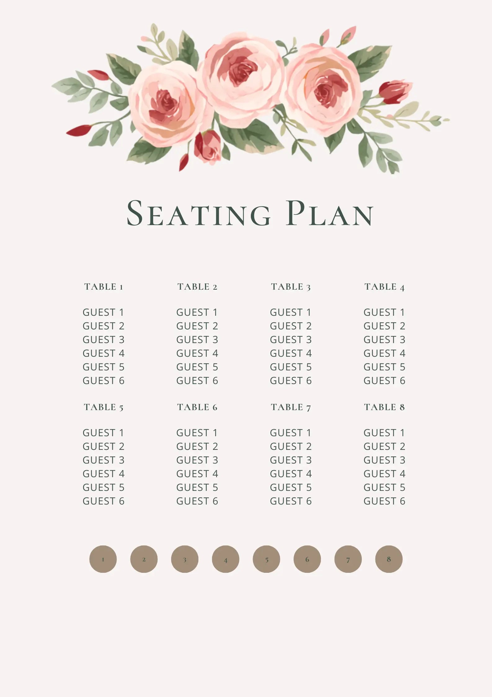 Rosa Luxury Full Wedding Collection | 15 Editable Canva Templates | The Garden Romance Collection | Printable | UK