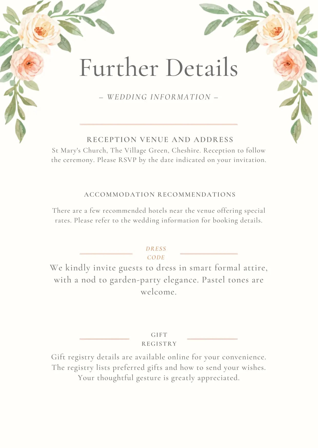 Willow Luxury Full Wedding Collection | 15 Editable Canva Templates | The Garden Romance Collection | Printable | UK