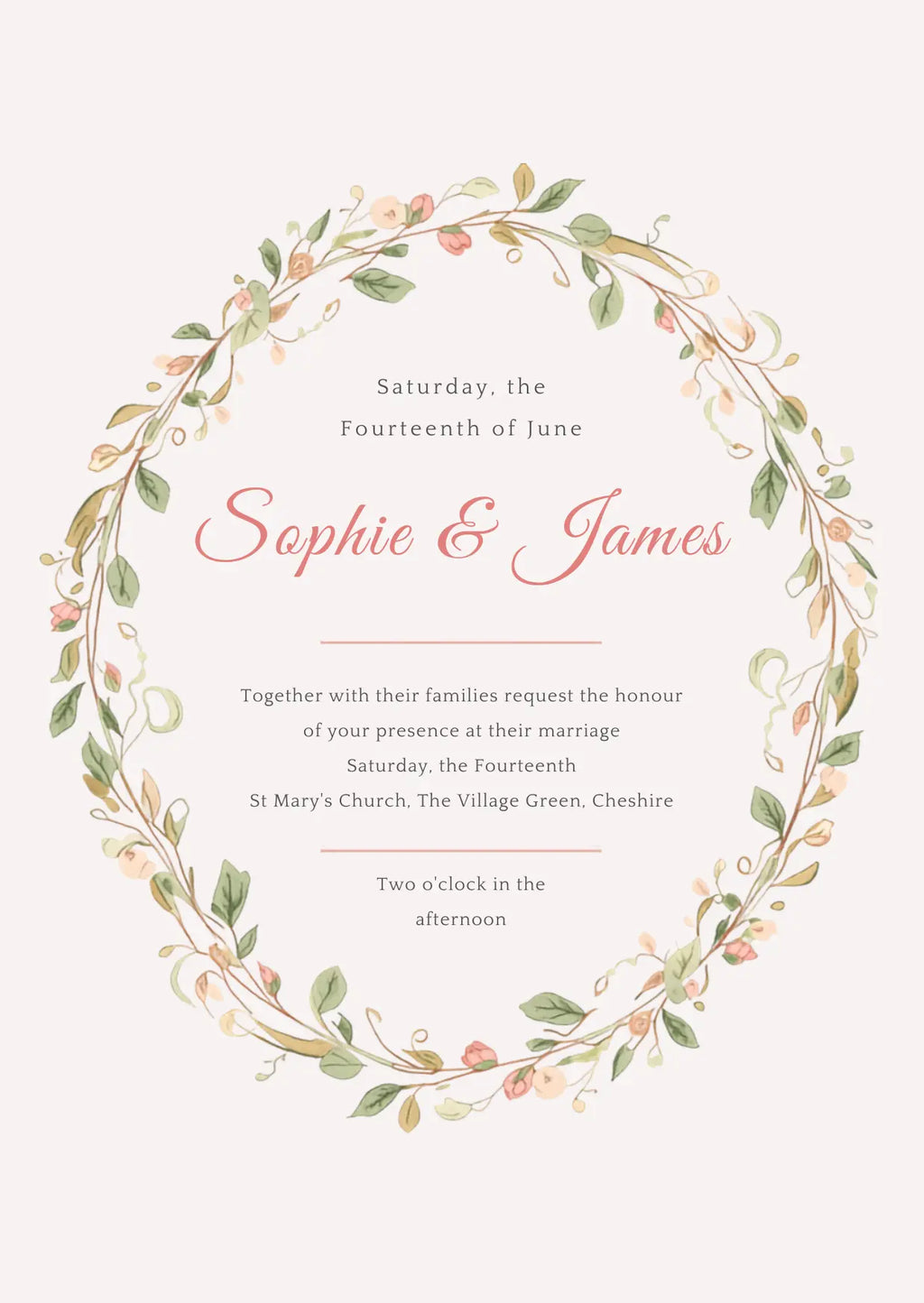 Rosa Complete Wedding Pack | 10 Editable Canva Templates | The Garden Romance Collection | Printable | UK
