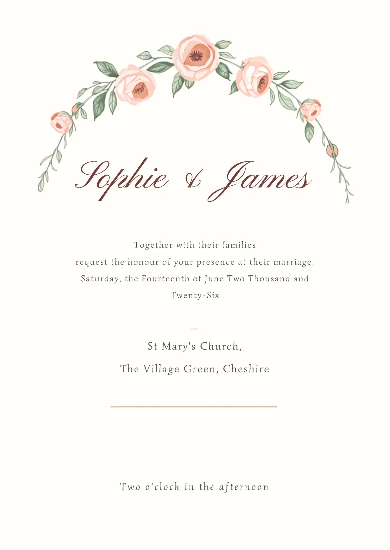 Willow Essential Wedding Pack | 4 Editable Canva Templates | The Garden Romance Collection | Printable | UK