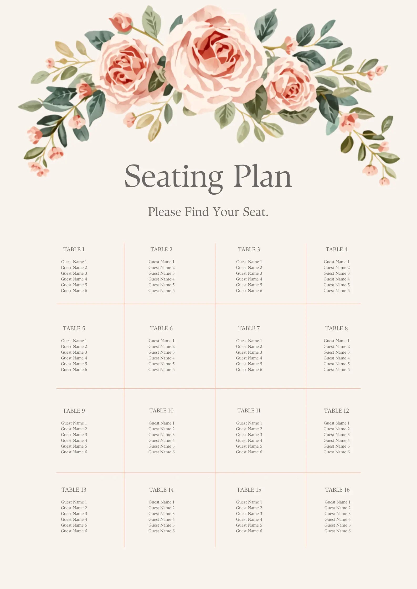Blossom Luxury Full Wedding Collection | 15 Editable Canva Templates | The Garden Romance Collection | Printable | UK