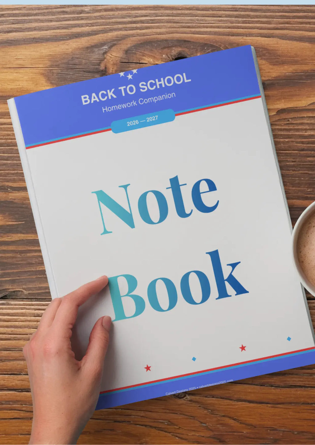 Homework Companion Notebook — A5 Coil-Bound Student Notebook | 106 Pages